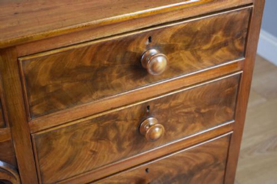 Antique Victorian Mahogany writing table 