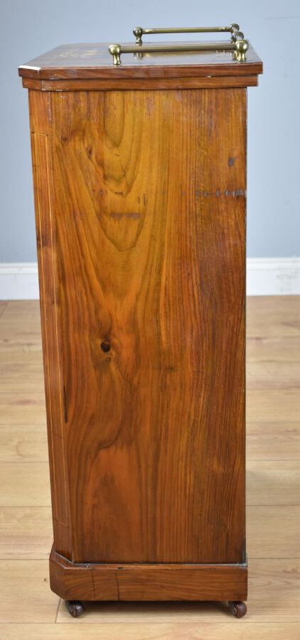 Antique Victorian Walnut Music Cabinet