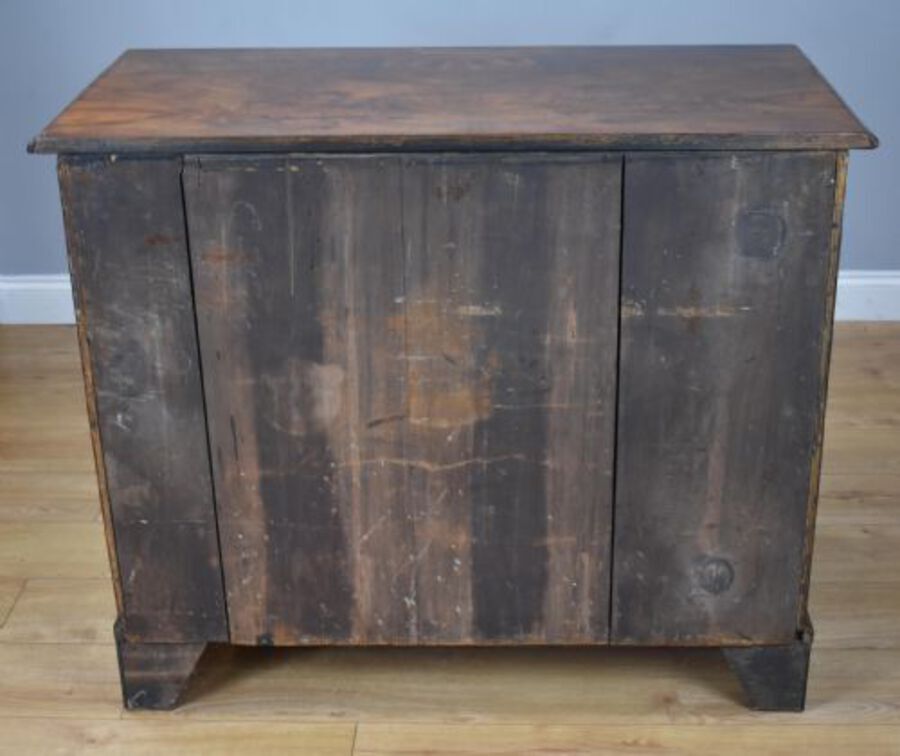 Antique Georgian Walnut Chest Drawers