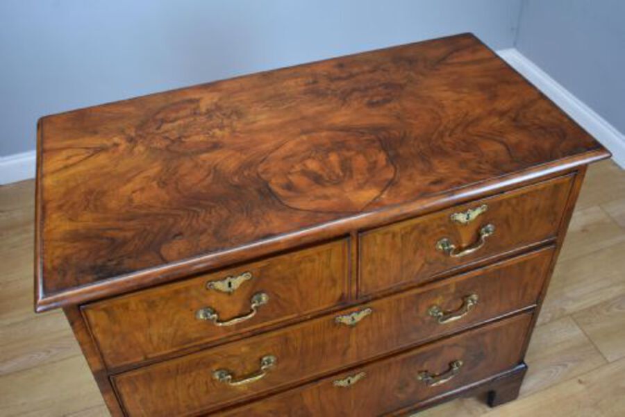 Antique Georgian Walnut Chest Drawers