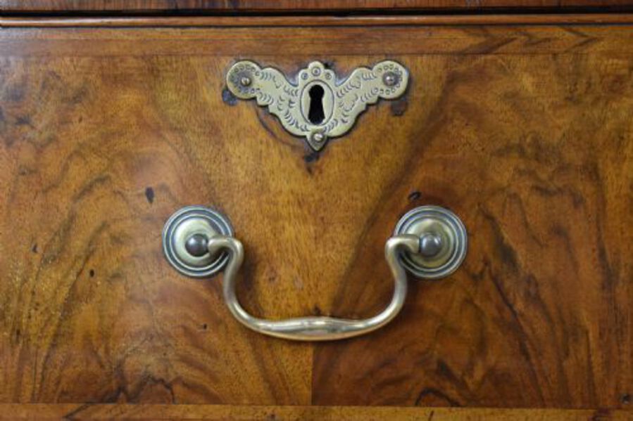 Antique Georgian Walnut Chest Drawers