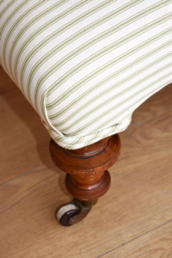 Antique 19th Century Victorian Armchair stamped Howard & Sons 