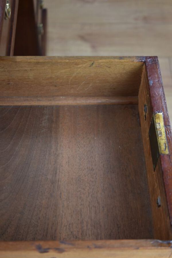 Antique 19th Century Victorian Mahogany Pedestal Desk 