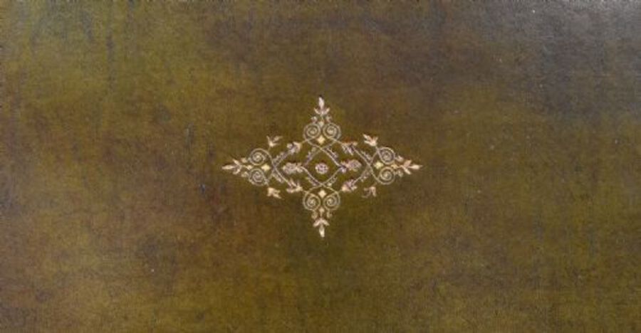 Antique Victorian Chippendale Style Mahogany Serpentine Partners Desk by S&H Jewell