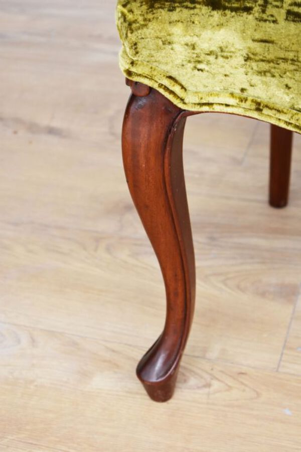 Antique Set of 8 Victorian Mahogany Dining Chairs