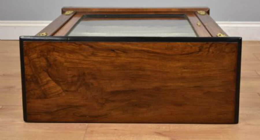 Antique Victorian Walnut and Ormolu Pier Cabinet