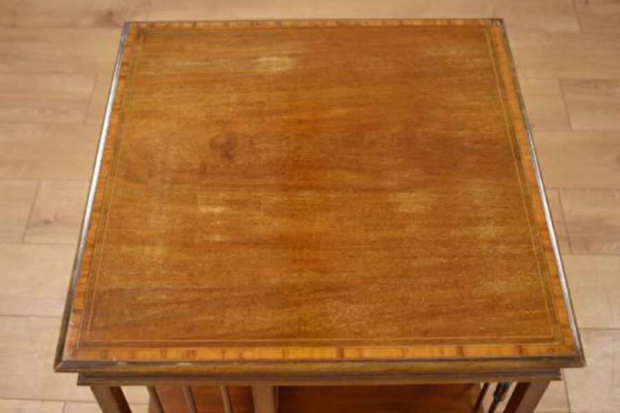 Antique Edwardian Mahogany Revolving Bookstand