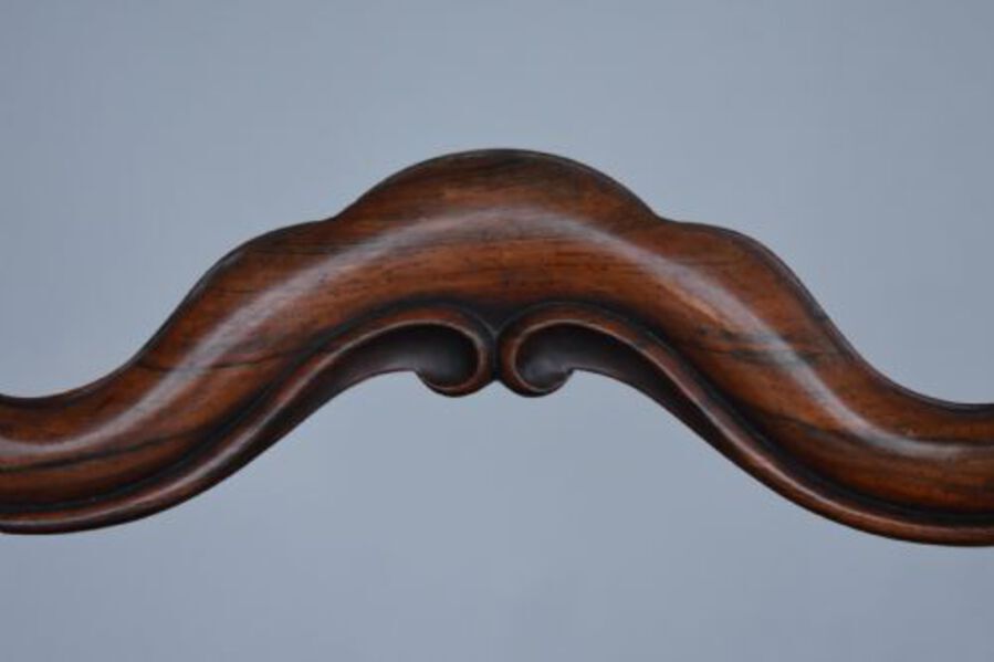 Antique Set of 4 Victorian Rosewood Dining Chairs