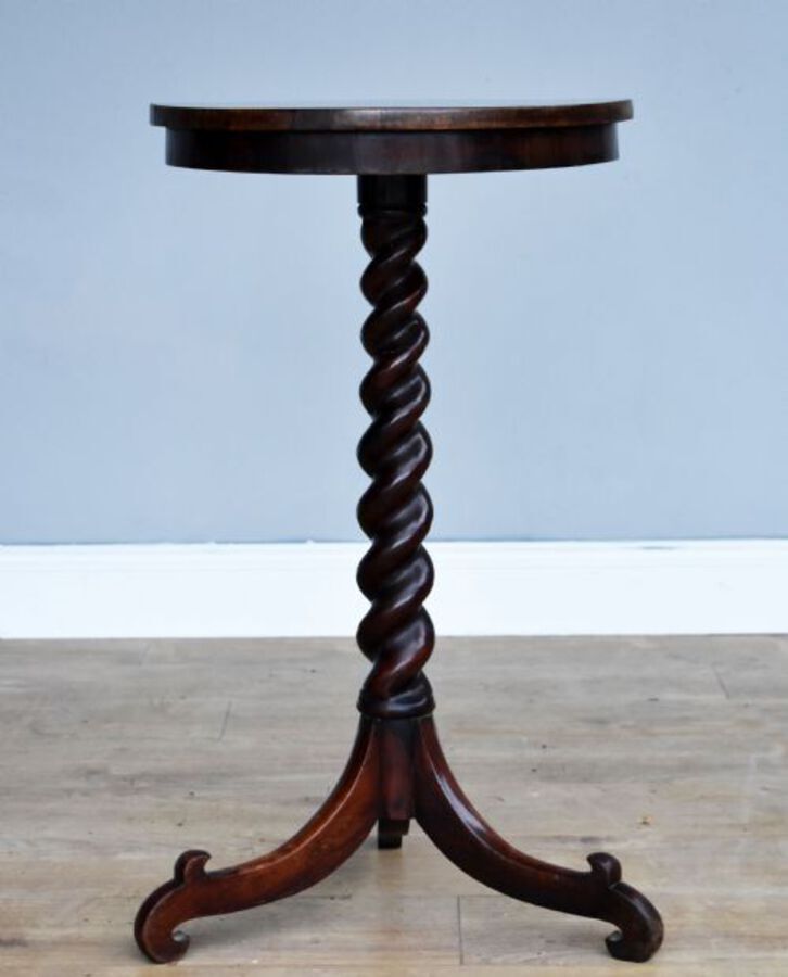 Antique Victorian Rosewood Occasional Table