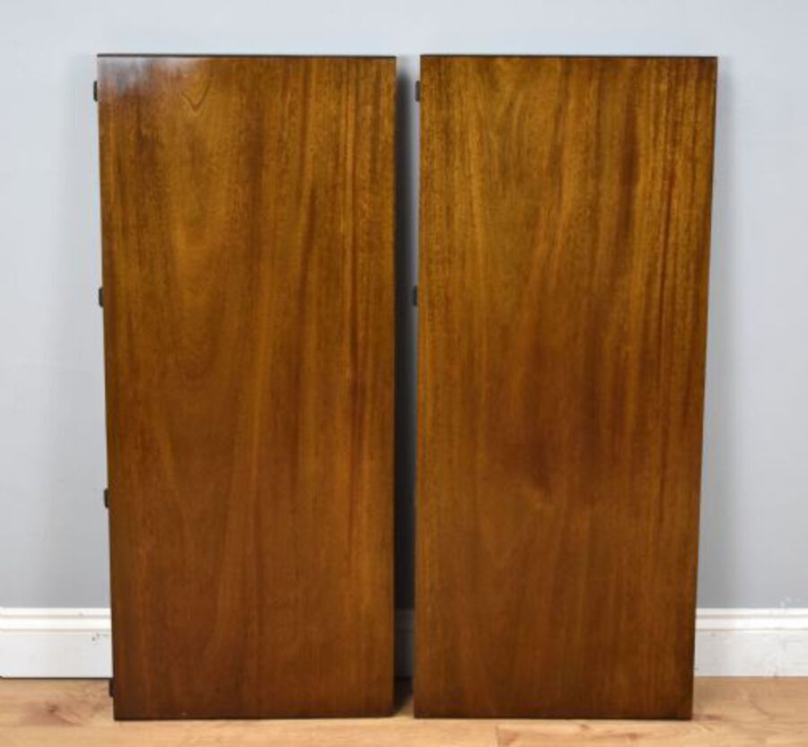 Antique Regency Style Mahogany Pedestal Dining Table