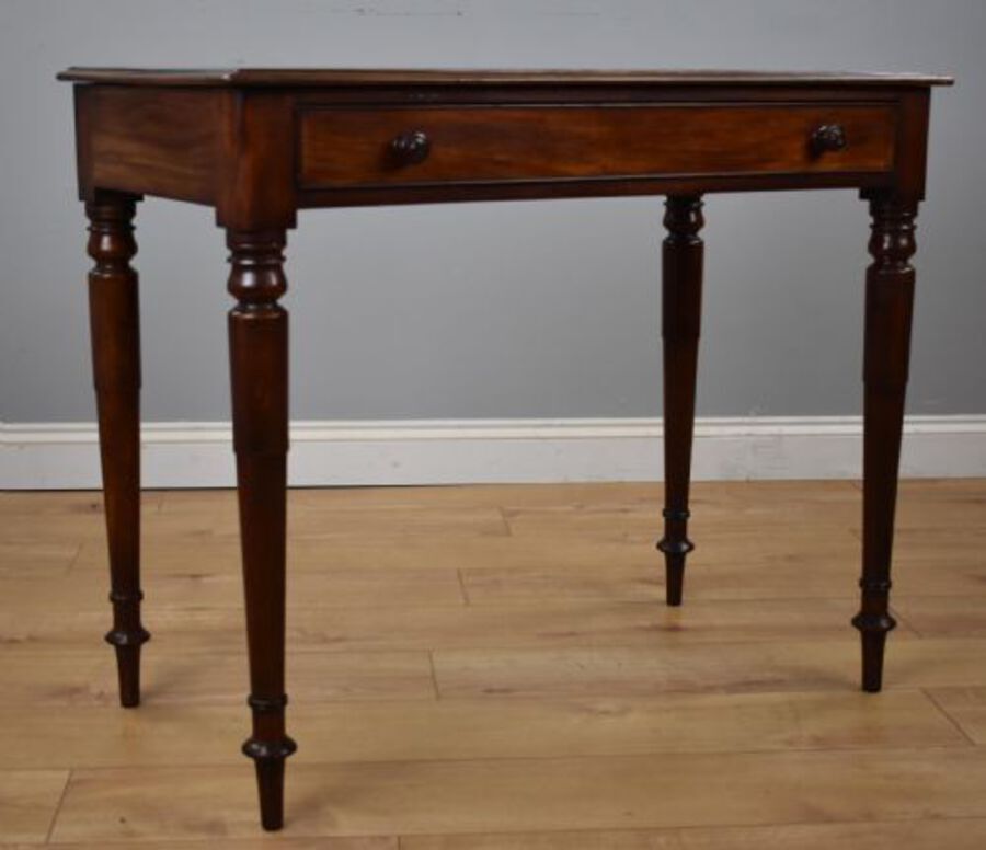 Antique Early Victorian Mahogany Hall/side Table