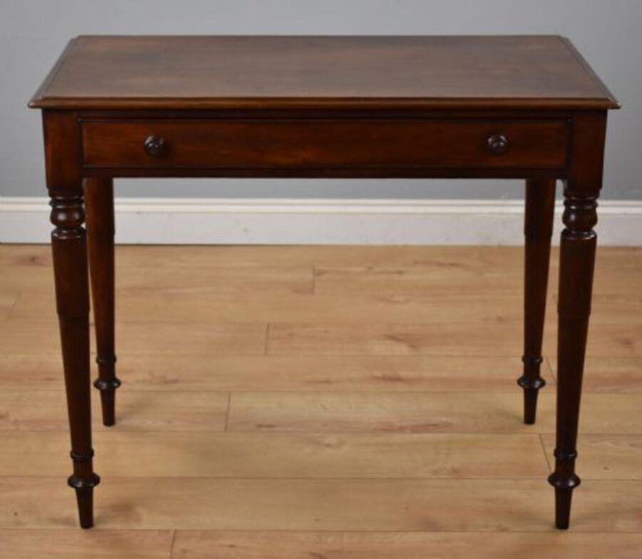 Antique Early Victorian Mahogany Hall/side Table