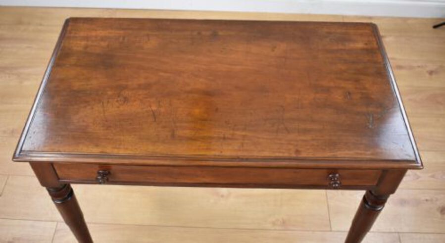 Antique Early Victorian Mahogany Hall/side Table