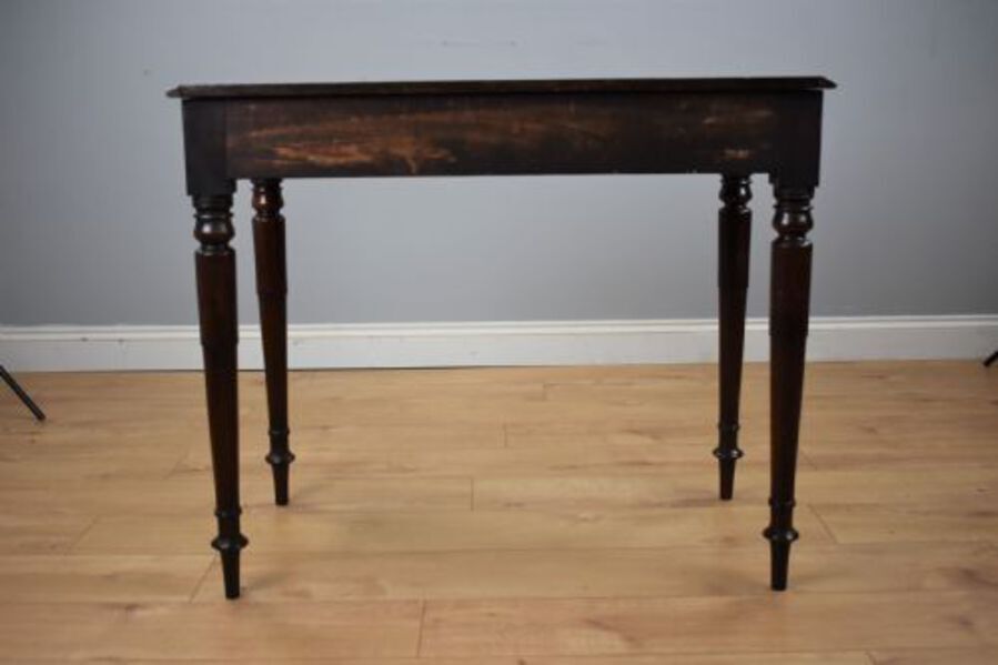 Antique Early Victorian Mahogany Hall/side Table