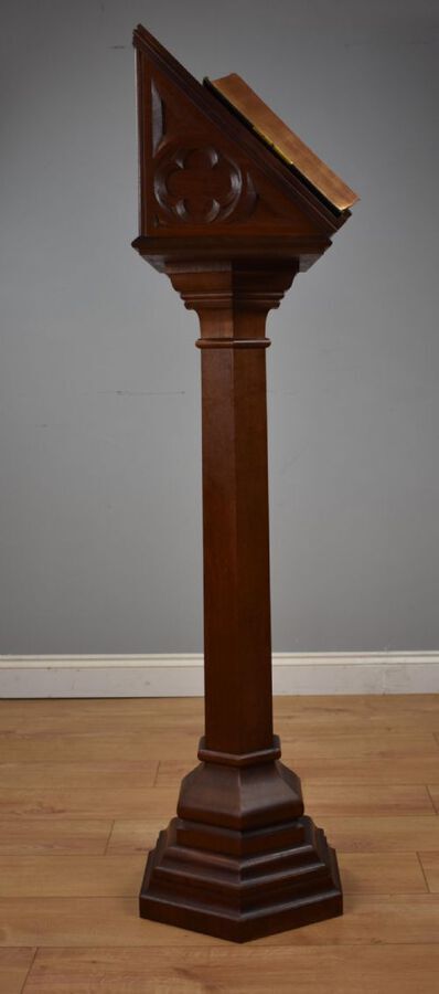 Antique Victorian Oak Lectern
