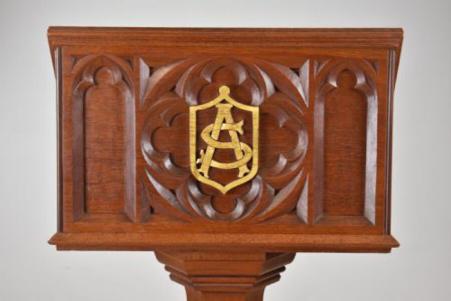 Antique Victorian Oak Lectern