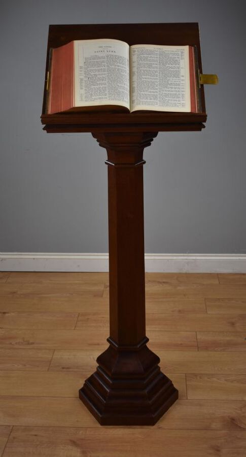 Antique Victorian Oak Lectern