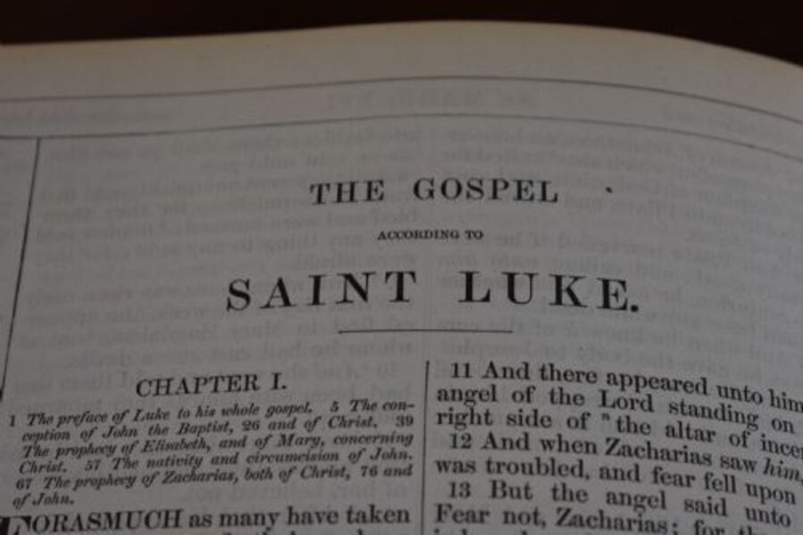 Antique Victorian Oak Lectern