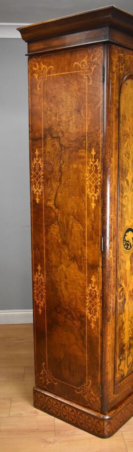 Antique Victorian Walnut Wardrobe