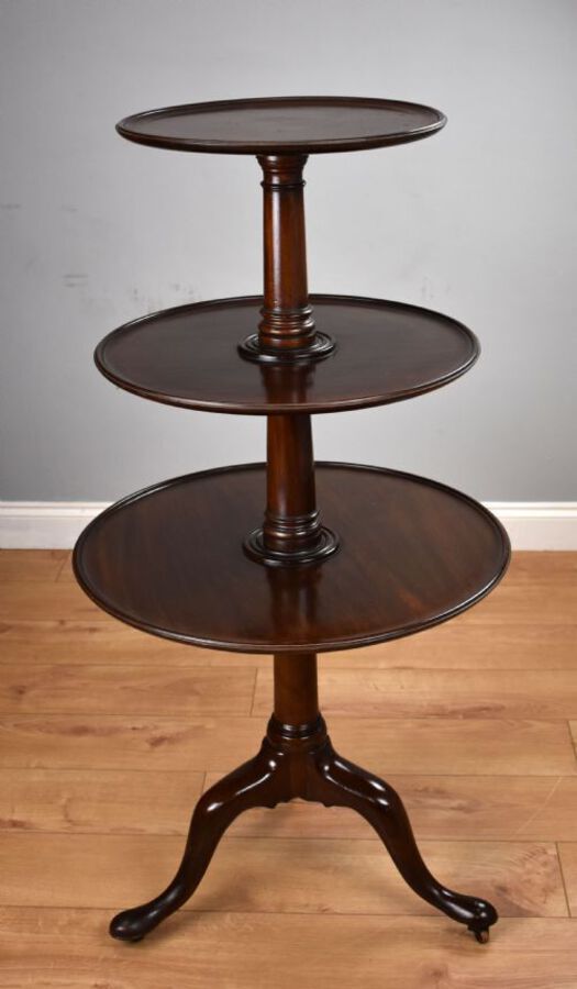 Antique George III Mahogany Dumbwaiter