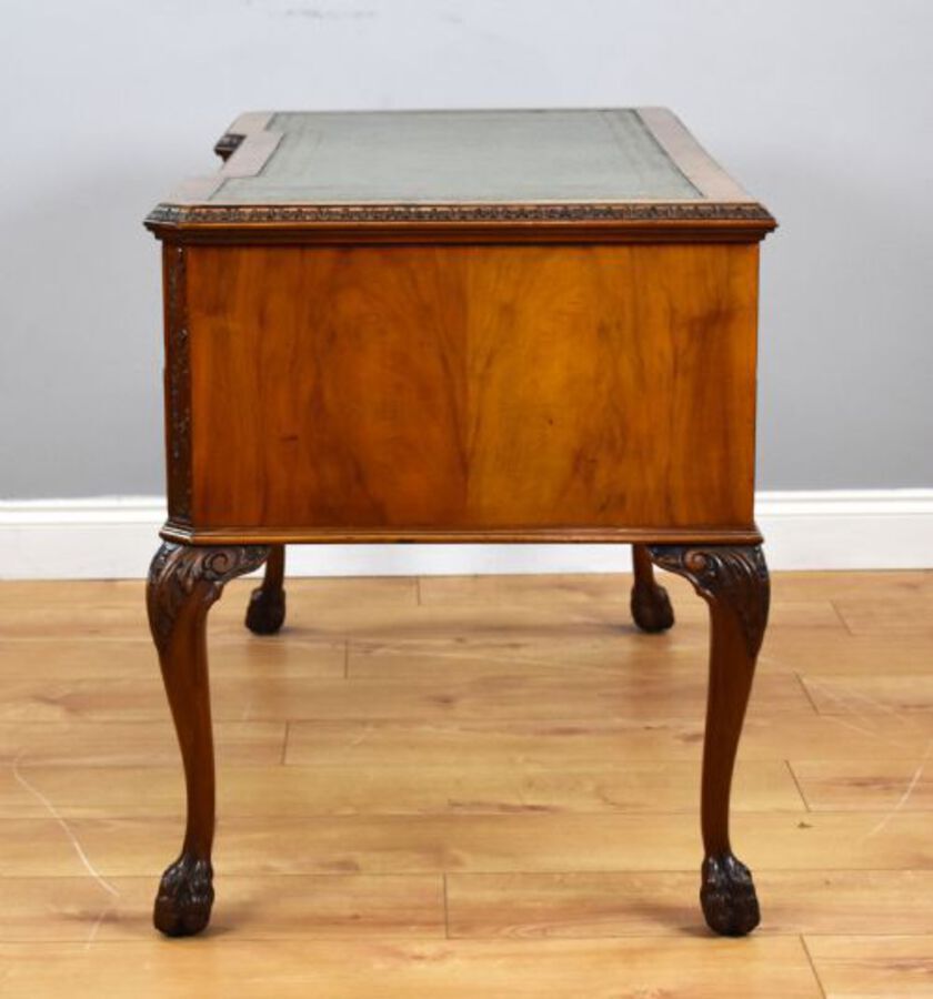 Antique Antique Burr Walnut Writing Table
