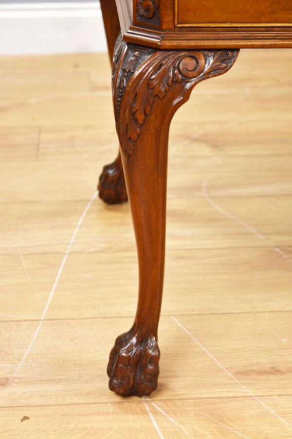 Antique Antique Burr Walnut Writing Table