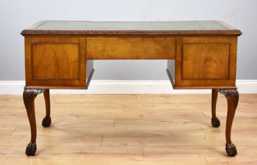 Antique Antique Burr Walnut Writing Table