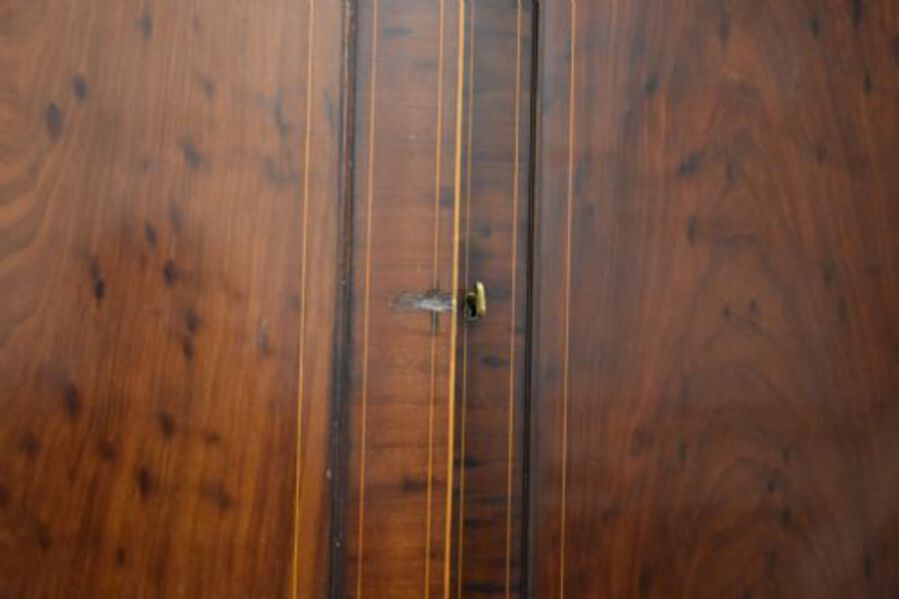 Antique Large Antique Mahogany Breakfront Wardrobe