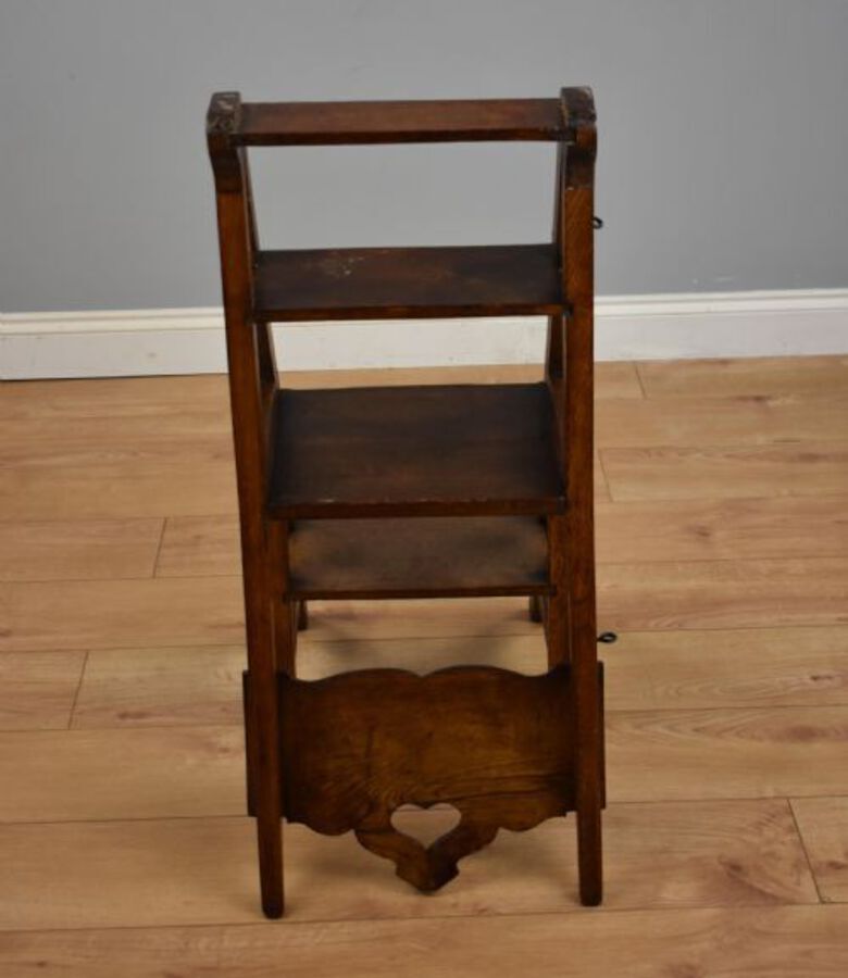 Antique Arts and Crafts Metamorphic chair/steps