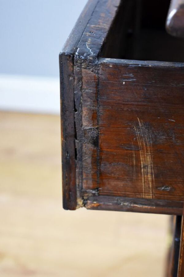 Antique George III Burr Walnut Chest of Drawers