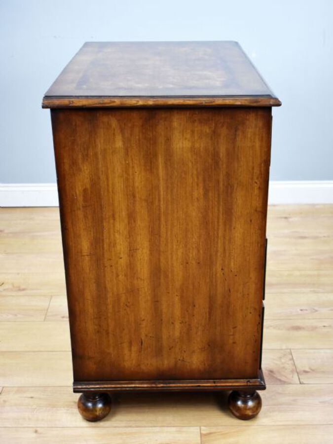 Antique George III Burr Walnut Chest of Drawers