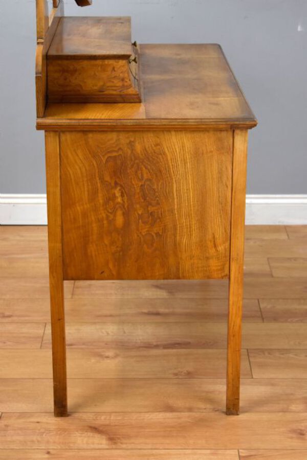 Antique Antique Pollard Oak Dressing Table
