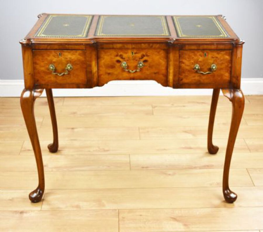 Antique Antique Burr Walnut Writing Table