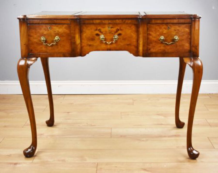 Antique Antique Burr Walnut Writing Table