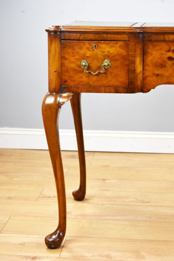 Antique Antique Burr Walnut Writing Table