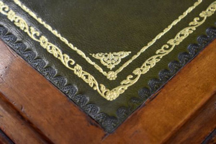 Antique Antique Burr Walnut Writing Table