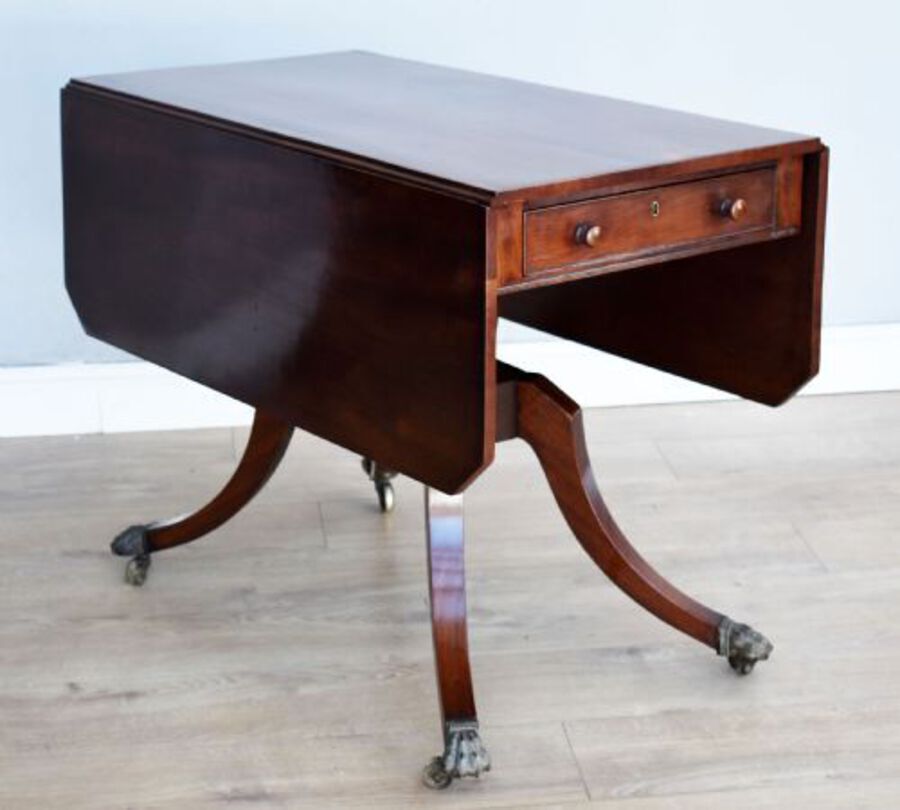 Regency Mahogany Pembroke Table