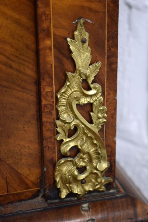 Antique Victorian Burr Walnut Bookcase