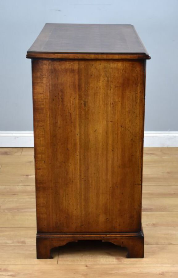 Antique 18th Century Walnut and Oyster Veneer Chest of Drawers