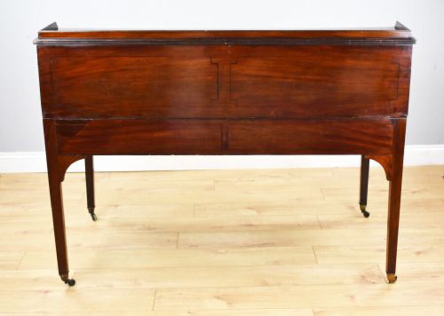 Antique Georgian Mahogany Roll Top Desk