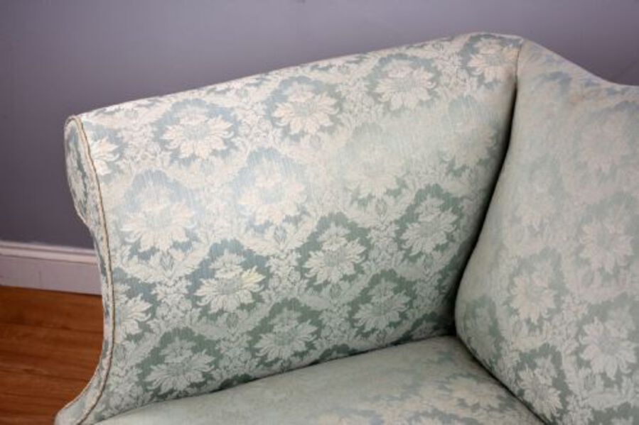 Antique George III Mahogany Chippendale Style Sofa