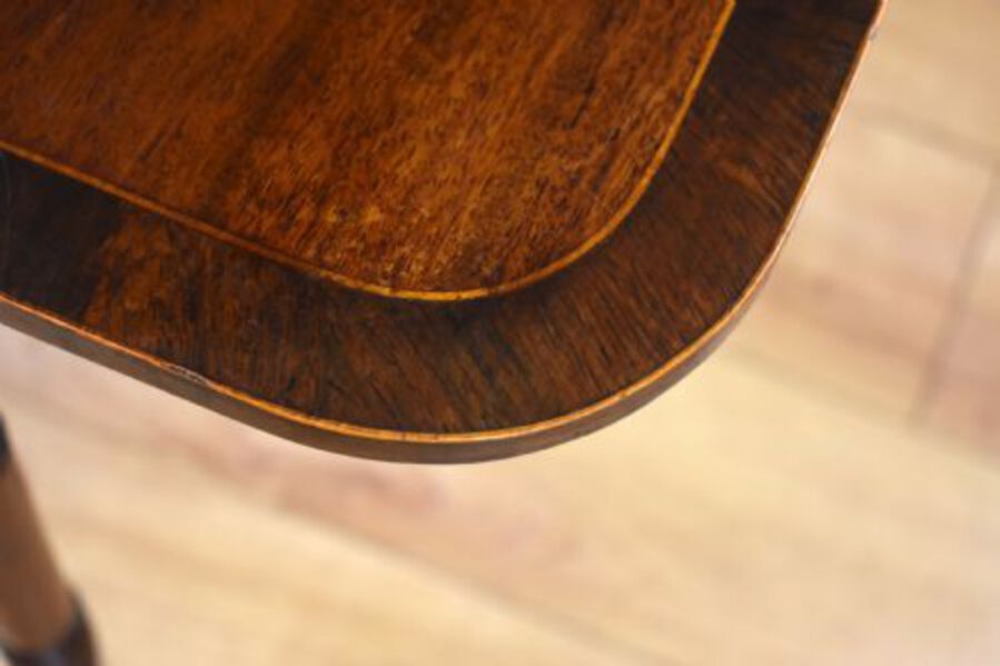 Antique Victorian Mahogany Pembroke/sewing table