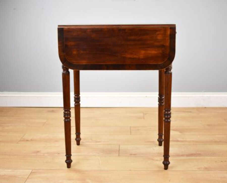 Antique Victorian Mahogany Pembroke/sewing table