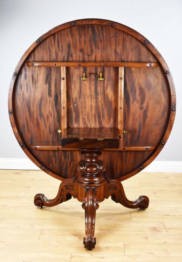 Antique Victorian Mahogany Breakfast Table