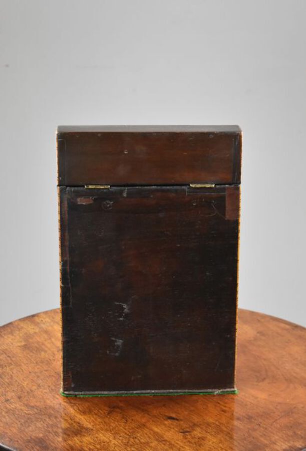 Antique George III Mahogany Knife Box / Stationery Box