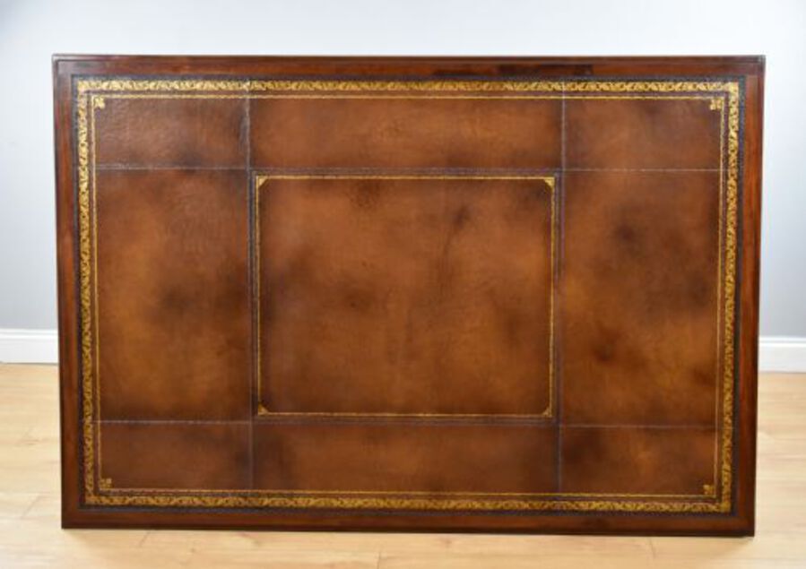 Antique Victorian Mahogany Partners Desk