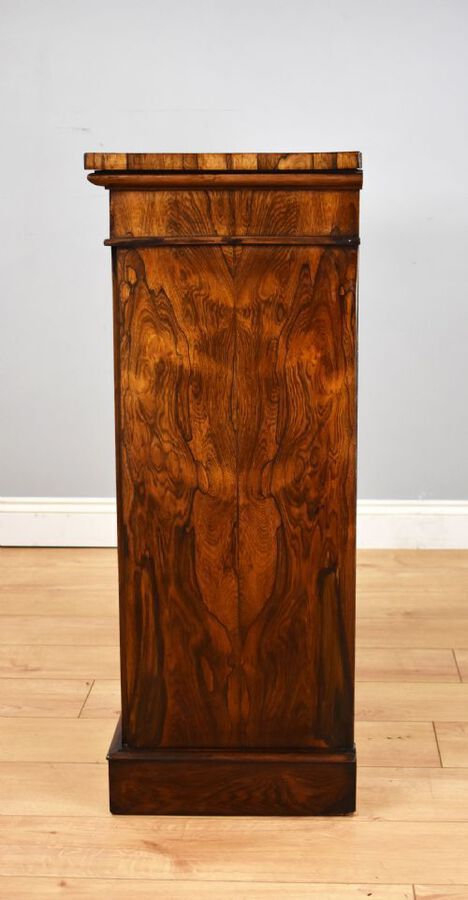 Antique Early Victorian Rosewood Open Bookcase