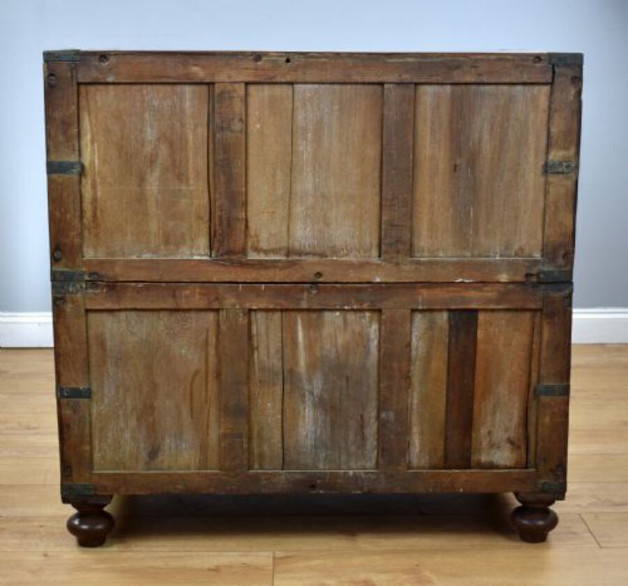 Antique George III Campaign Chest