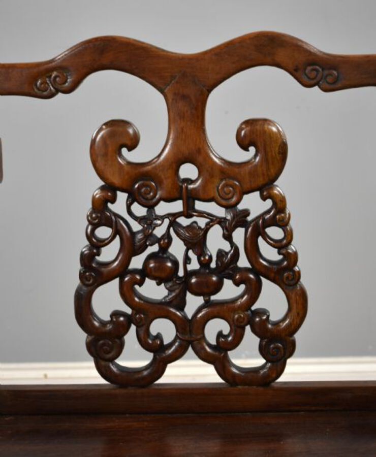 Antique 19th Century Oriental Armchair