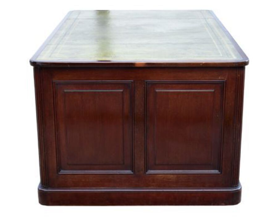 Antique Victorian Mahogany Partners Desk